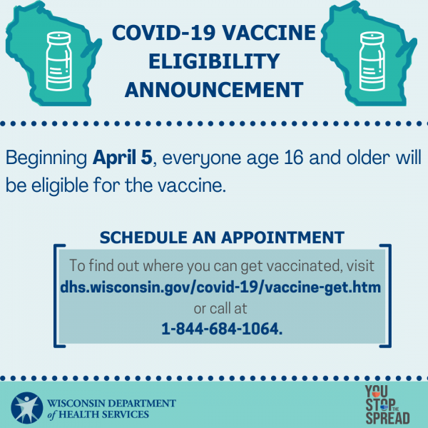 COVID-19 eligibility opens to general public